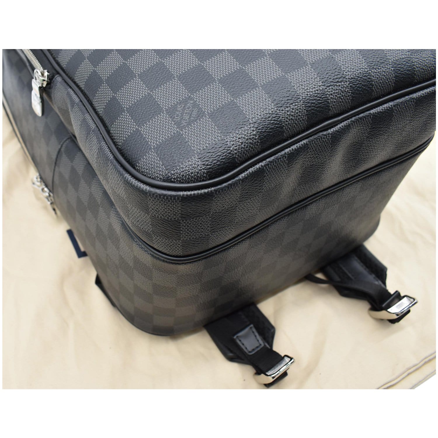 Louis Vuitton, Bags, Louis Vuitton Michael Damier Graphite Backpack