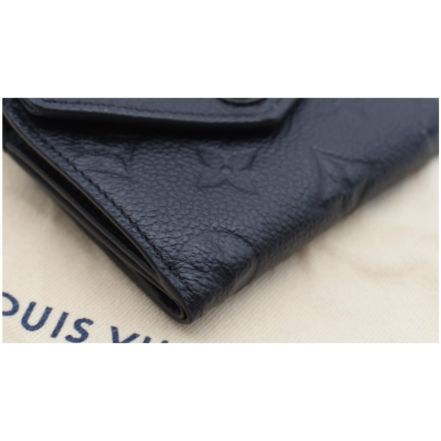 Sell Louis Vuitton Empreinte Compact Curieuse Wallet - Black
