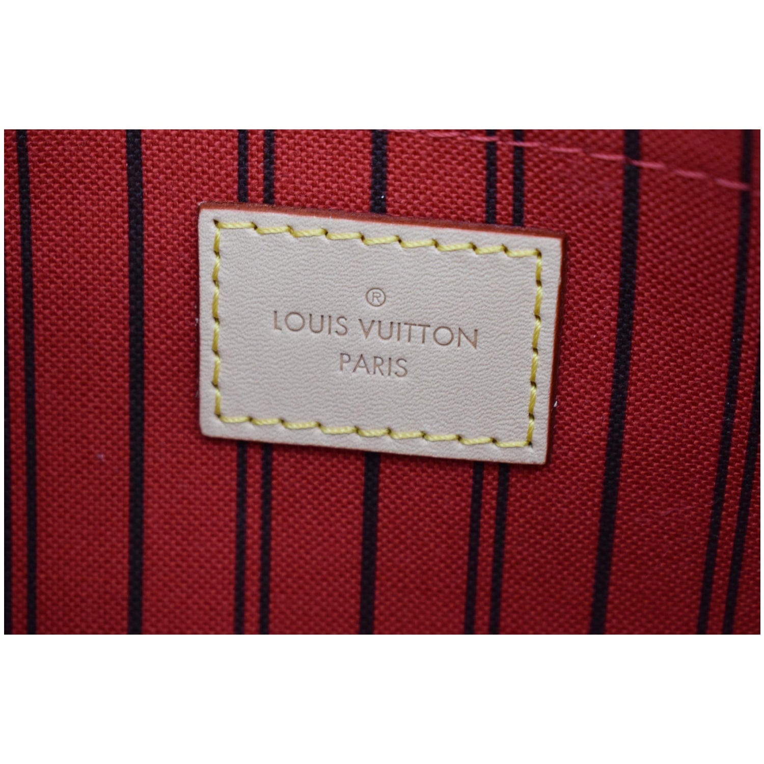 Louis Vuitton Monogram Canvas Neverfull mm NM Bag w/o Accessories Pochette