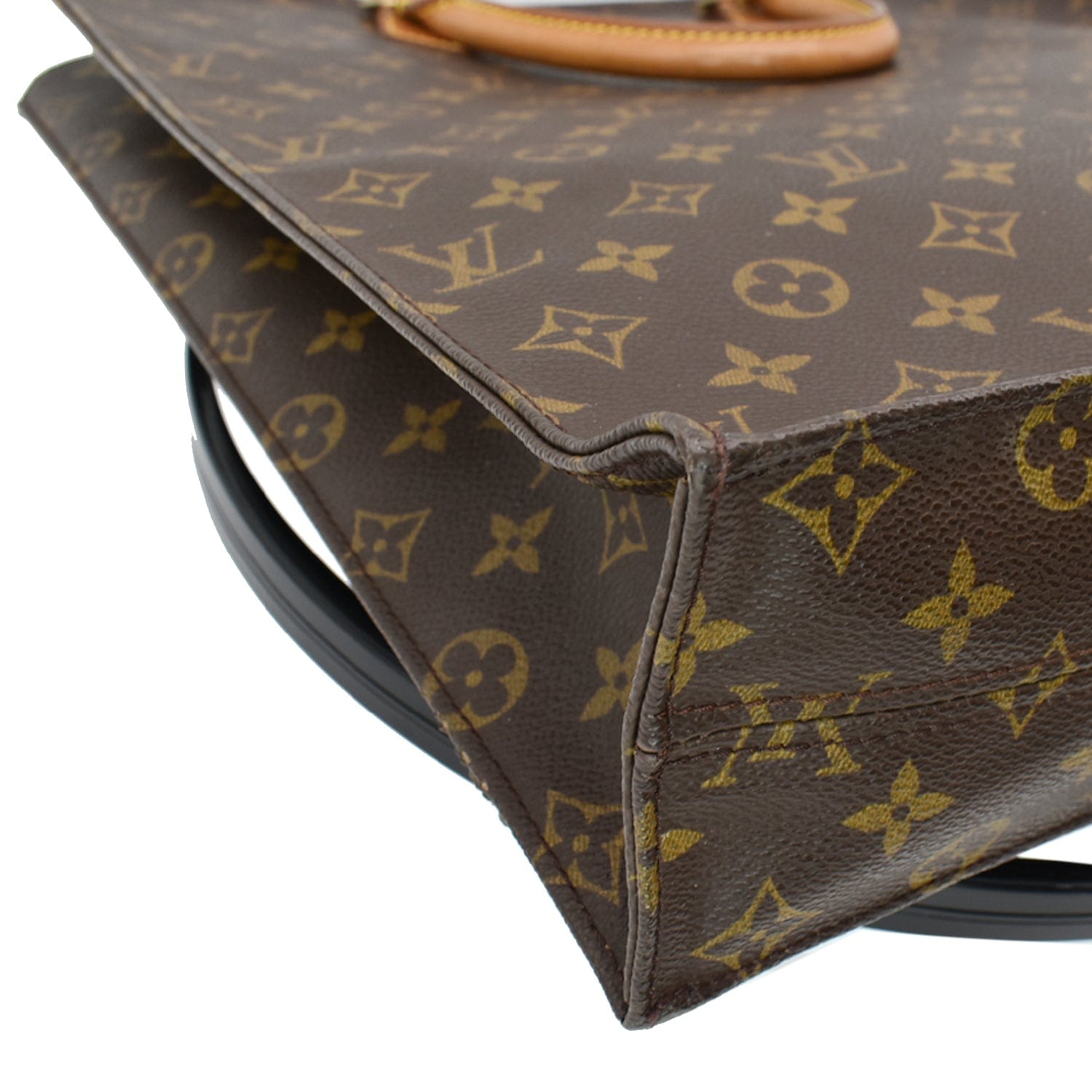 Louis Vuitton Sac Plat Handbag Tote Bag Monogram
