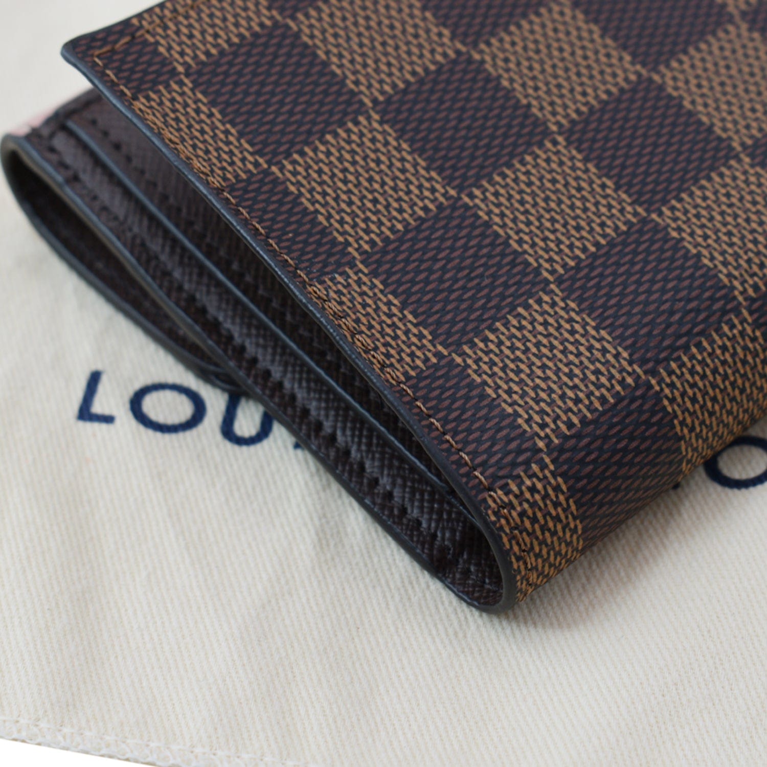 Louis Vuitton Damier Ebene Compact Wallet Louis Vuitton