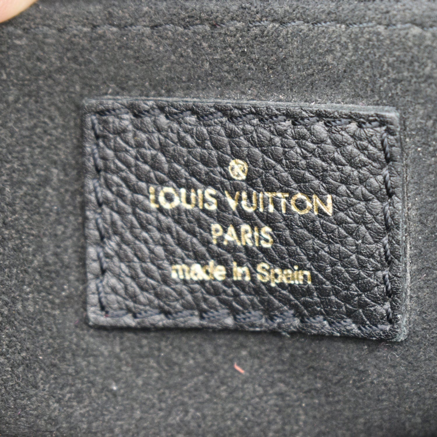 Sac Beaumarchais en toile damier ébène Louis Vuitton - Seconde Main /  Occasion – Vintega