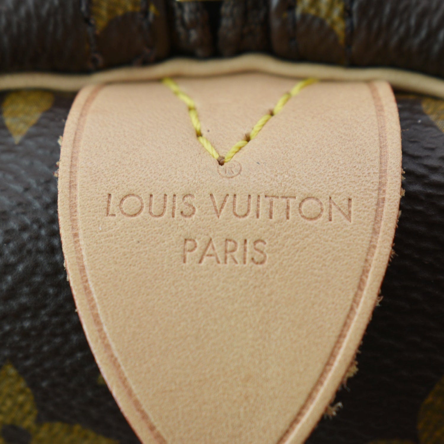 Keepall cloth travel bag Louis Vuitton Brown in Cloth - 36025758