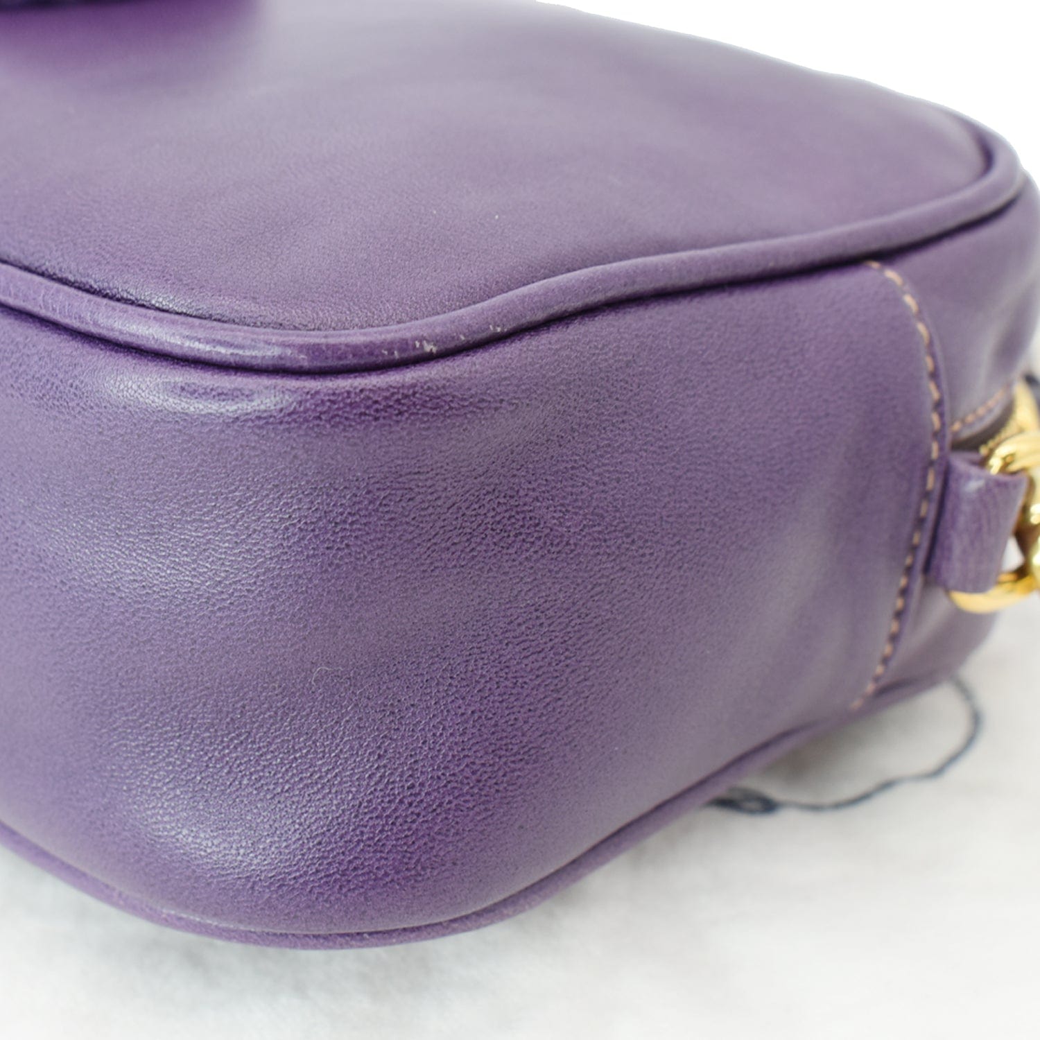 Cloth crossbody bag Prada Purple in Cloth - 25907966