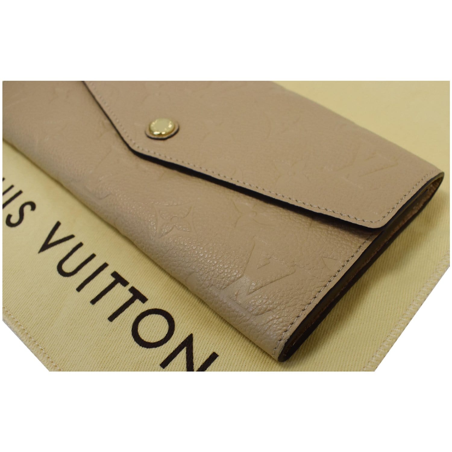 Louis Vuitton Empreinte Curieuse Wallet Dune Beige - MyDesignerly
