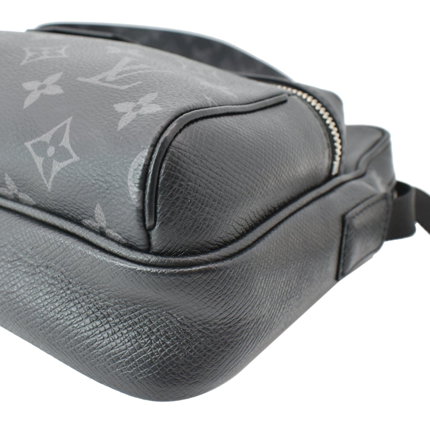 Louis Vuitton Eclipse Monogram Coated Canvas/Taiga Leather Outdoor Flap  Crossbody Bag - Yoogi's Closet