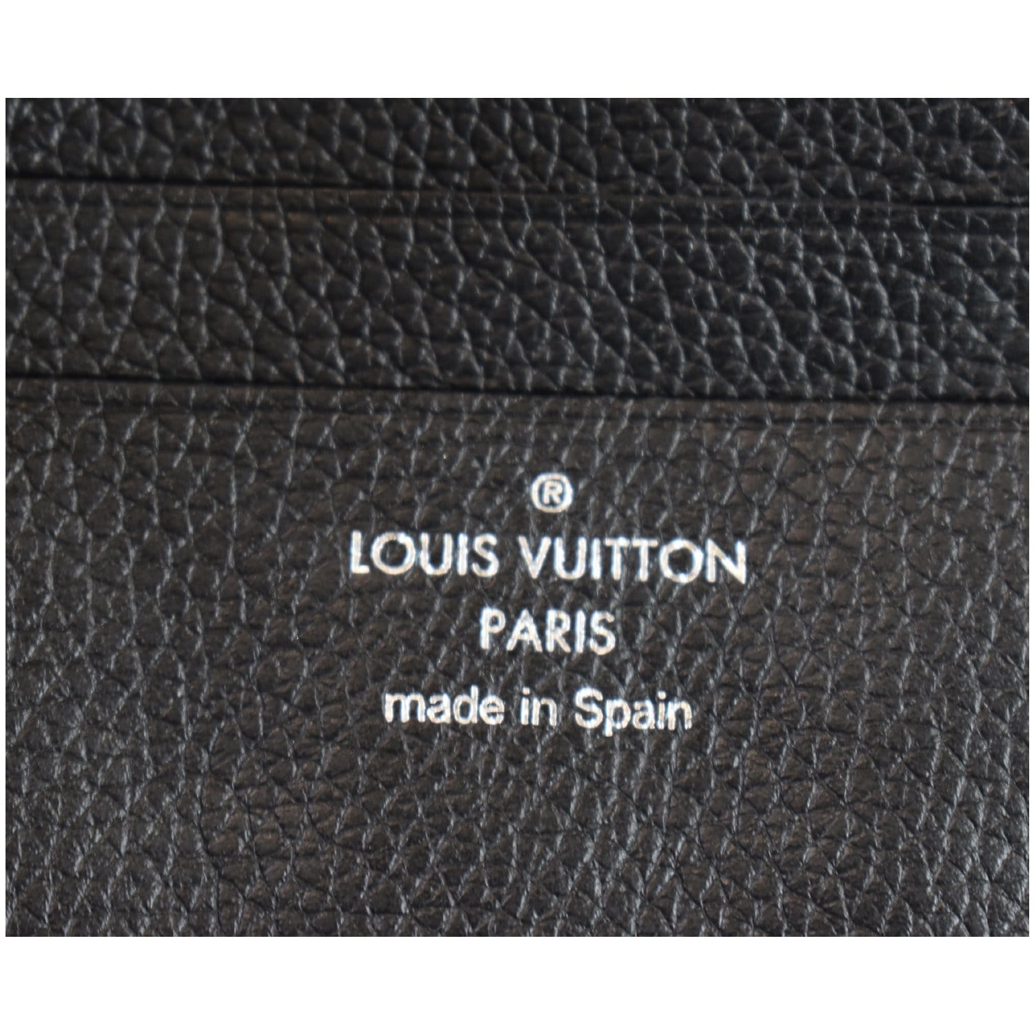 LOUIS VUITTON Cotton Calfskin Monogram Nano Bucket Bag Black