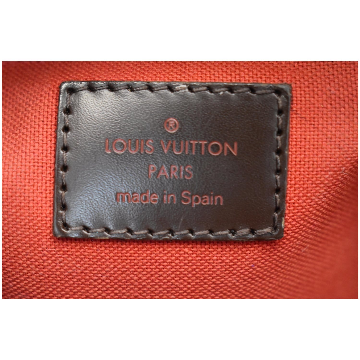 Ribera leather handbag Louis Vuitton Brown in Leather - 38143044