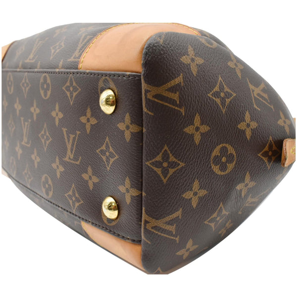 LOUIS VUITTON Segur Monogram Canvas Shoulder Bag Brown