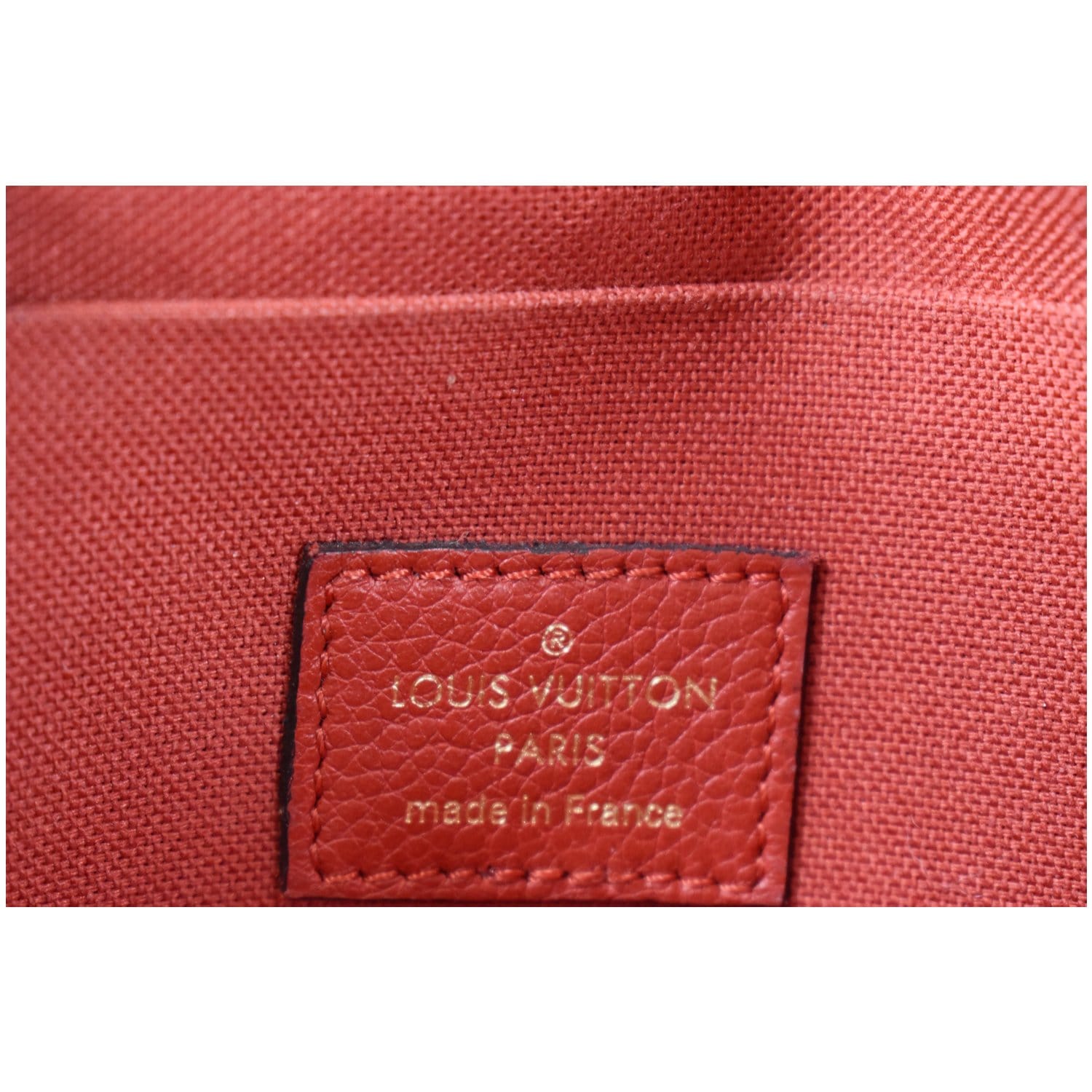 Louis Vuitton Pochette Felicie Empreinte Scarlet Red - LVLENKA Luxury  Consignment