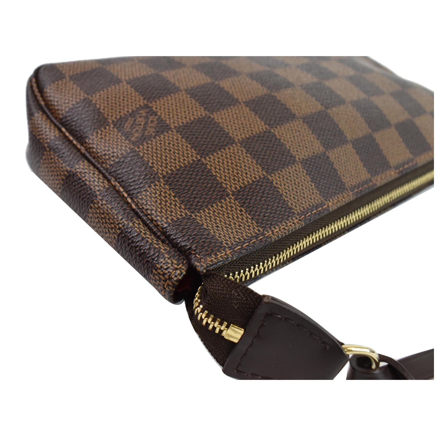 Louis Vuitton Limited Edition Damier Canvas Pochette Bag