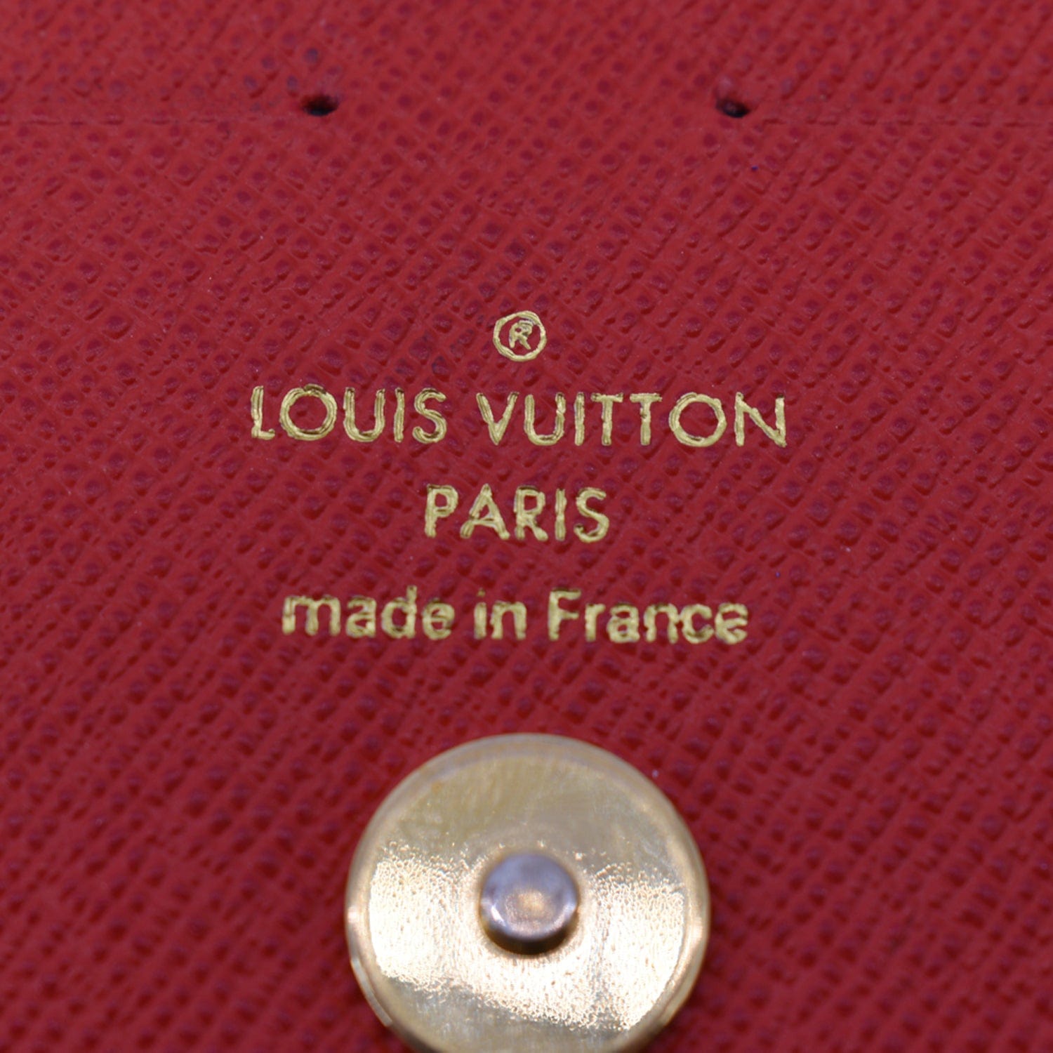 Louis Vuitton Monogram Canvas Chili Red Adele Wallet M61270