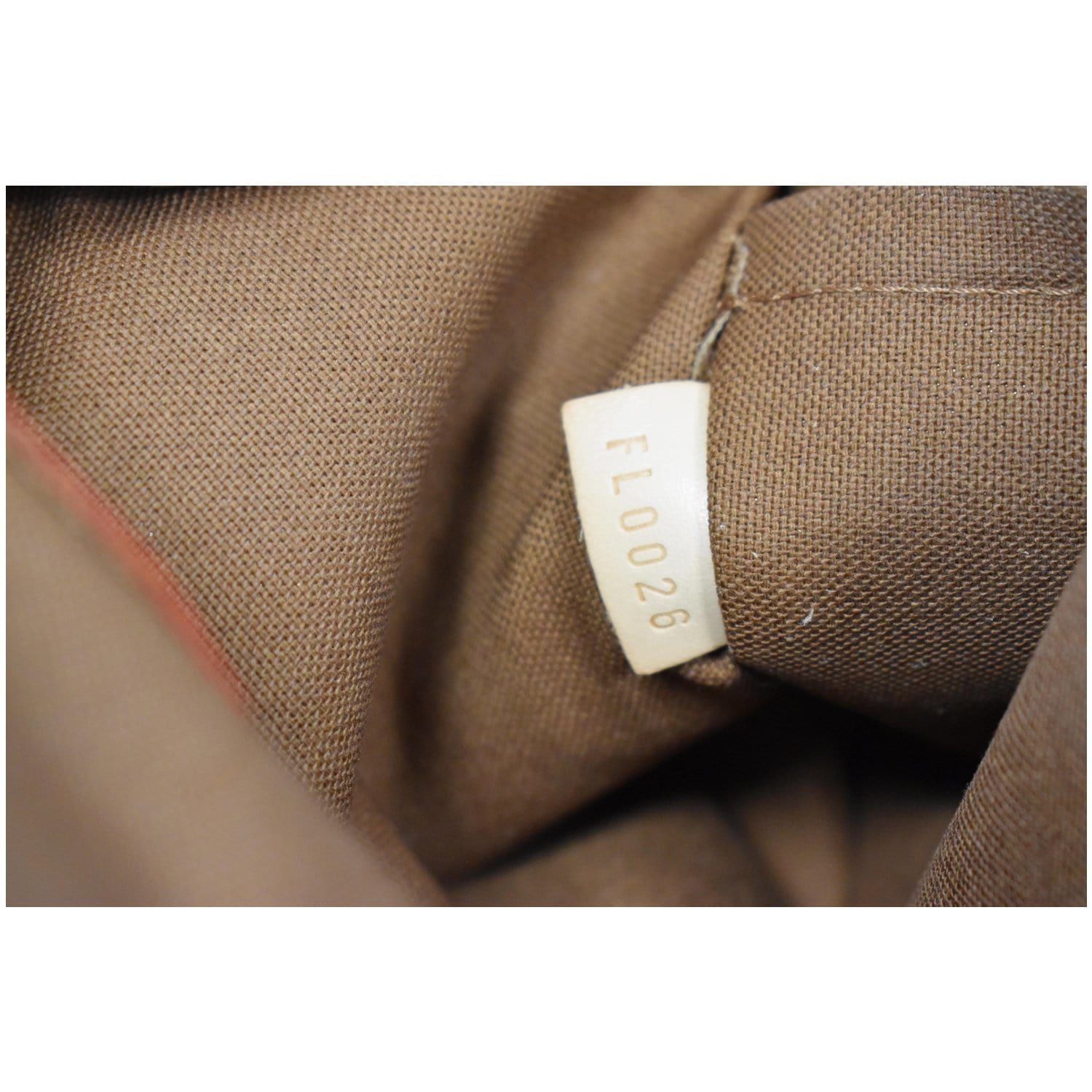 Popincourt cloth handbag Louis Vuitton Brown in Cloth - 38865088