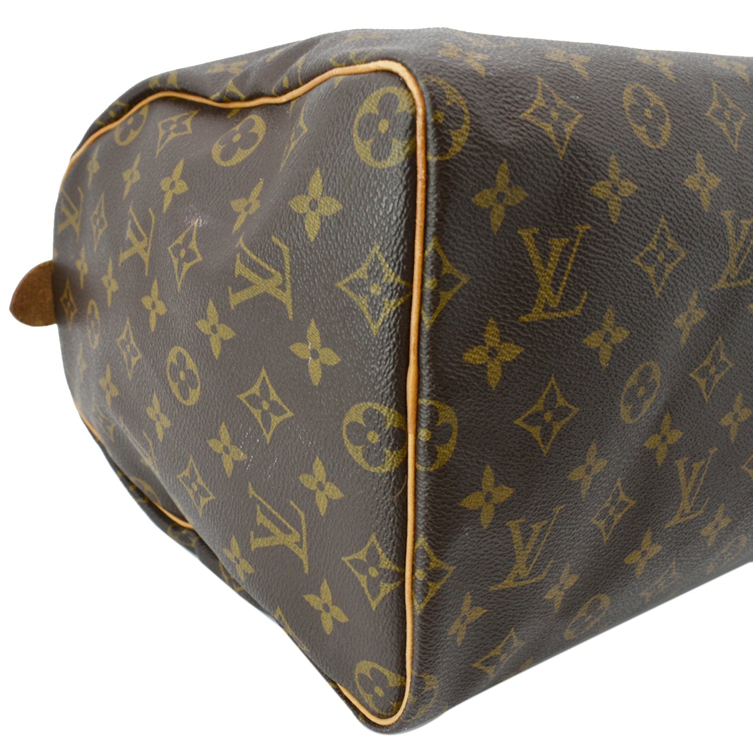 Louis Vuitton Speedy handbag 40 customized Keep Cool-13240121210 Brown  Cloth ref.855410 - Joli Closet