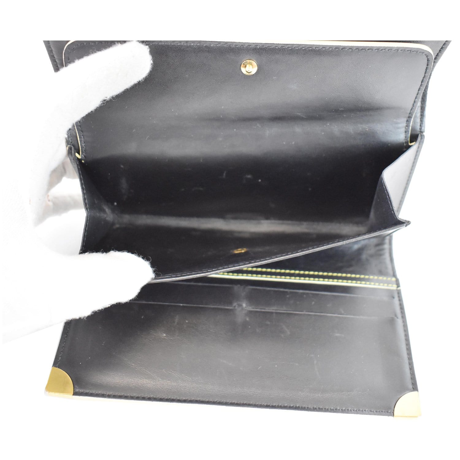 Louis Vuitton Black Suhali Porte Tresor International Wallet Leather  Pony-style calfskin ref.236509 - Joli Closet