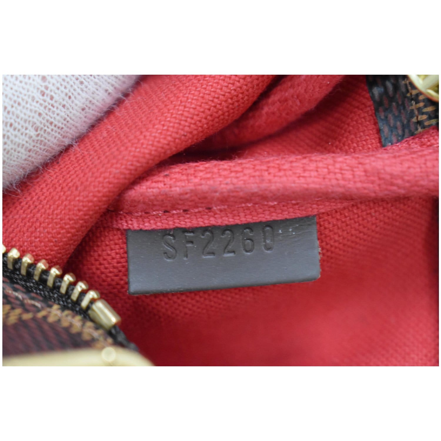 Louis Vuitton // Brown Damier Ebene Mini Pochette Accessoires Bag – VSP  Consignment