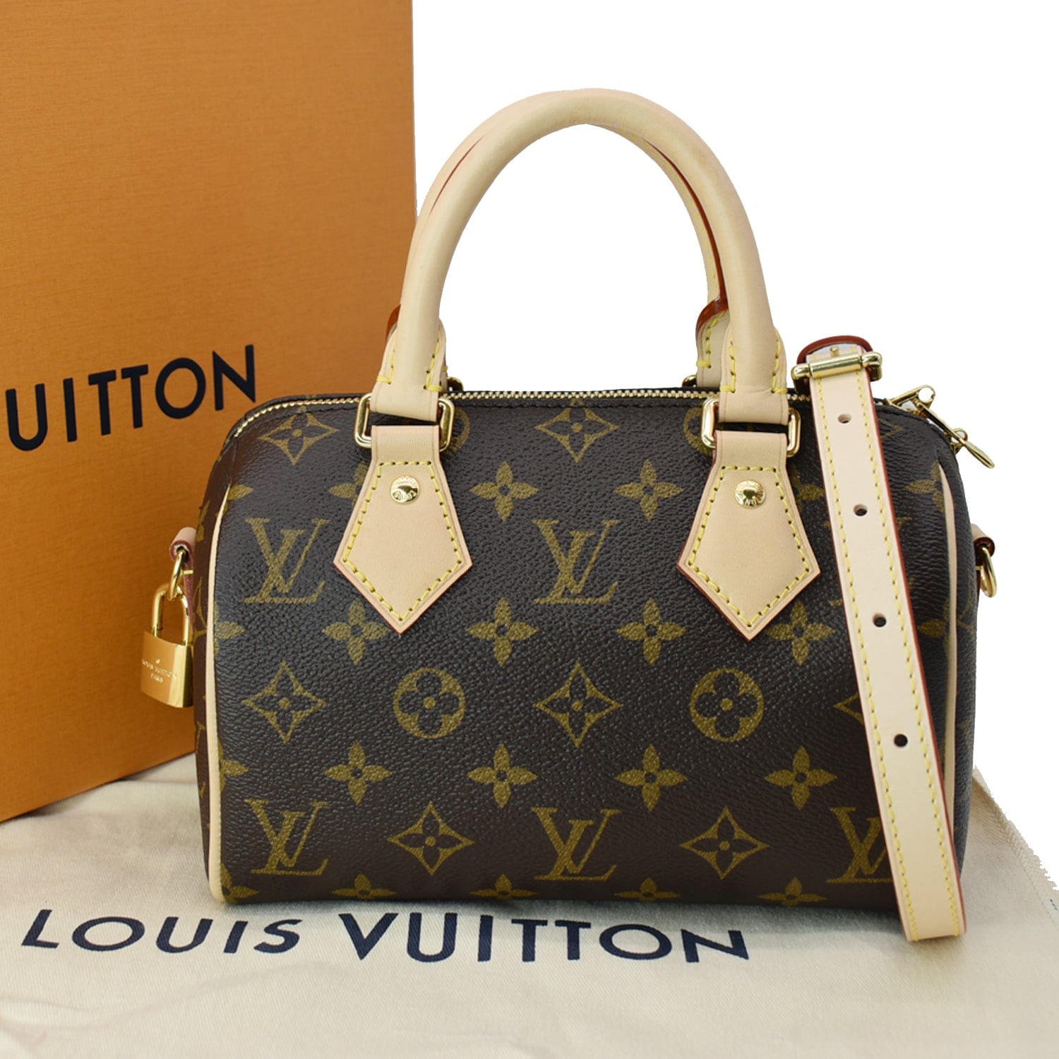 Louis Vuitton Monogram Canvas Speedy Bandouliere 20 Bag
