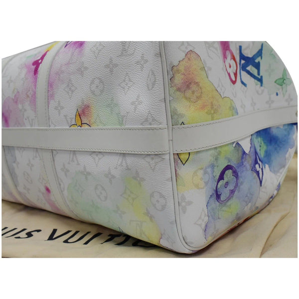 Louis Vuitton Watercolor Keepall 50 Bandouliere Travel Bag for women