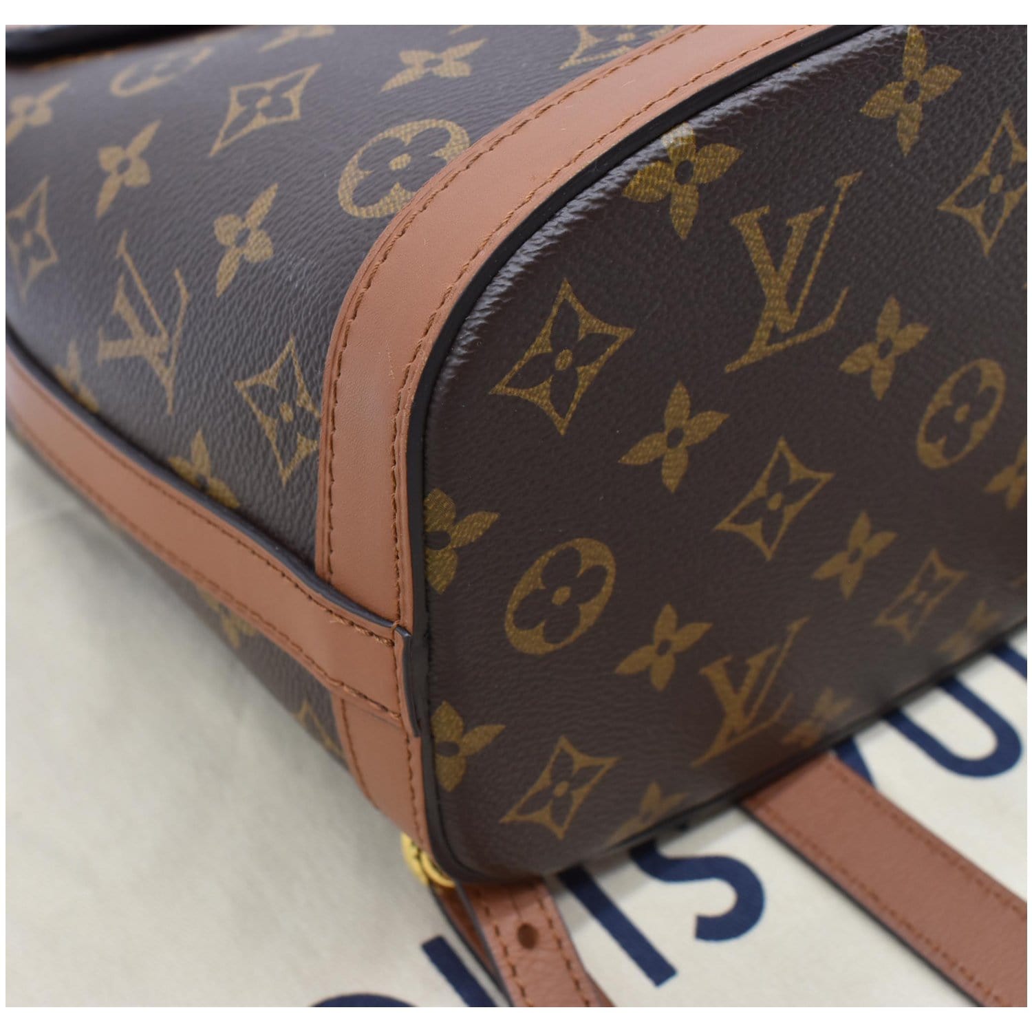 Louis Vuitton, Bags, Louis Vuitton Dauphine Backpack Monogram Reverse Pm