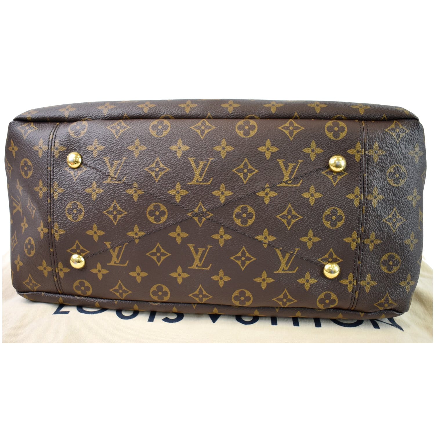 Artsy cloth handbag Louis Vuitton Brown in Fabric - 24912412