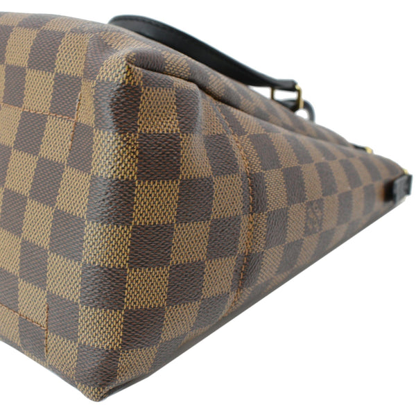 LOUIS VUITTON Belmont MM Damier Ebene Shoulder Bag Brown