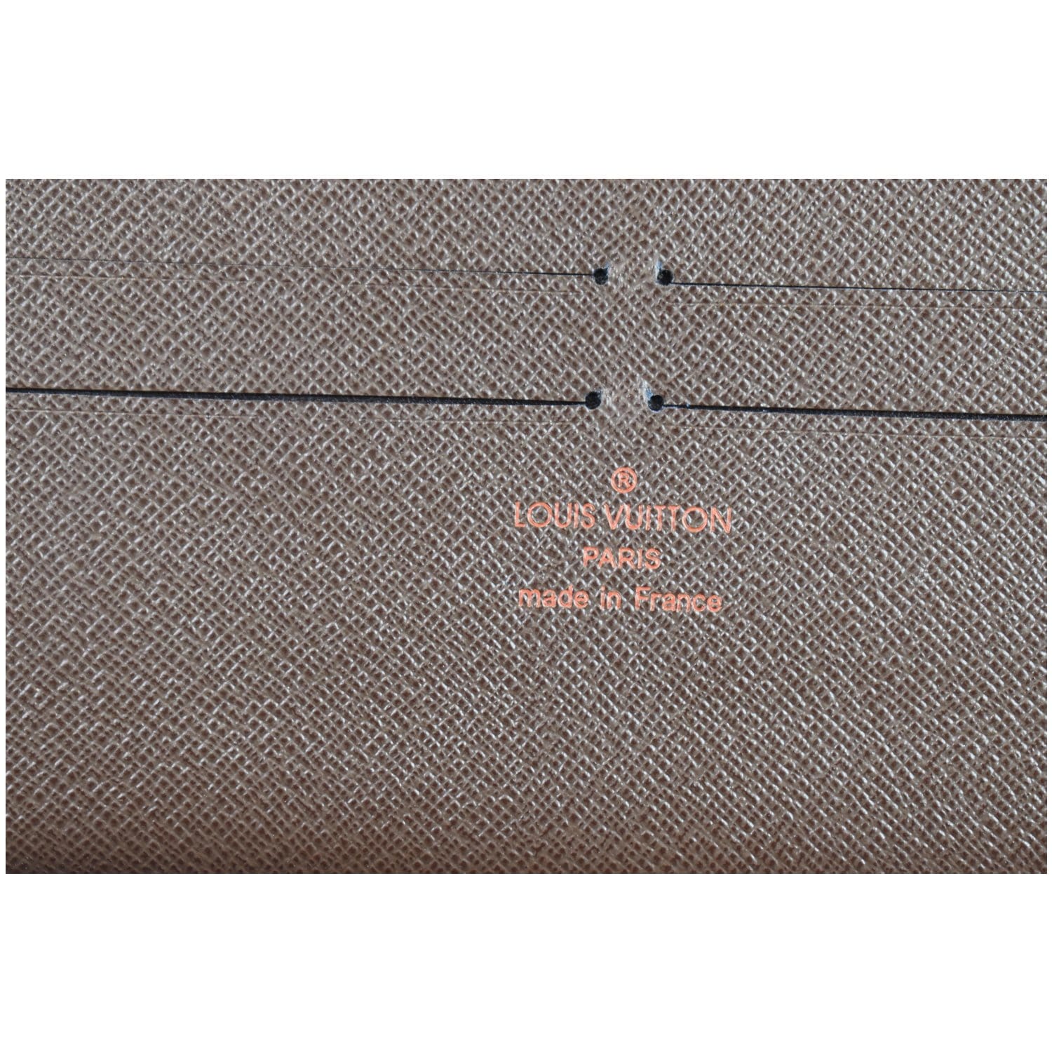 Louis Vuitton Damier Ebene Pattern Coated Canvas Zippy Wallet - Brown  Wallets, Accessories - LOU459807