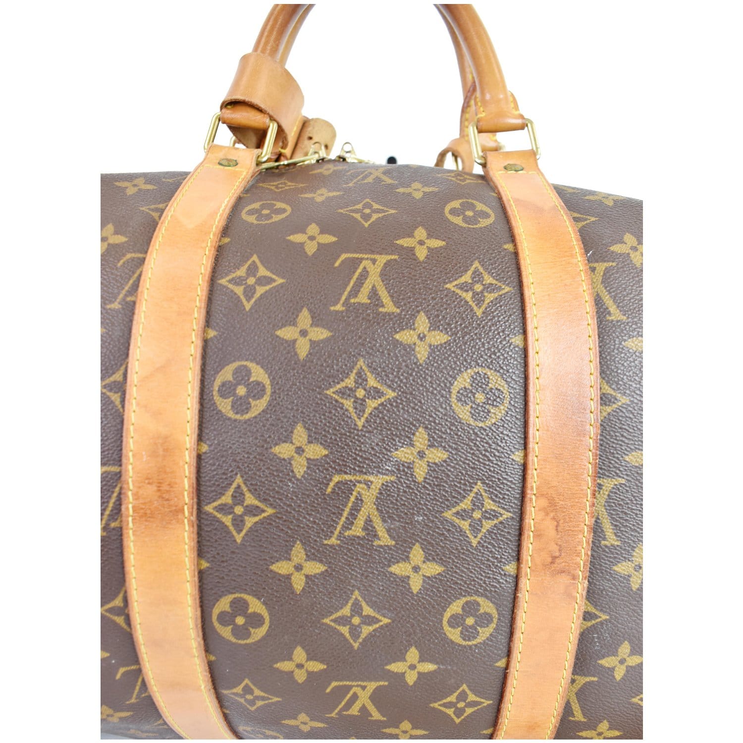 Louis Vuitton brown monogram canvas Keepall 55 Duffel bag - BOPF