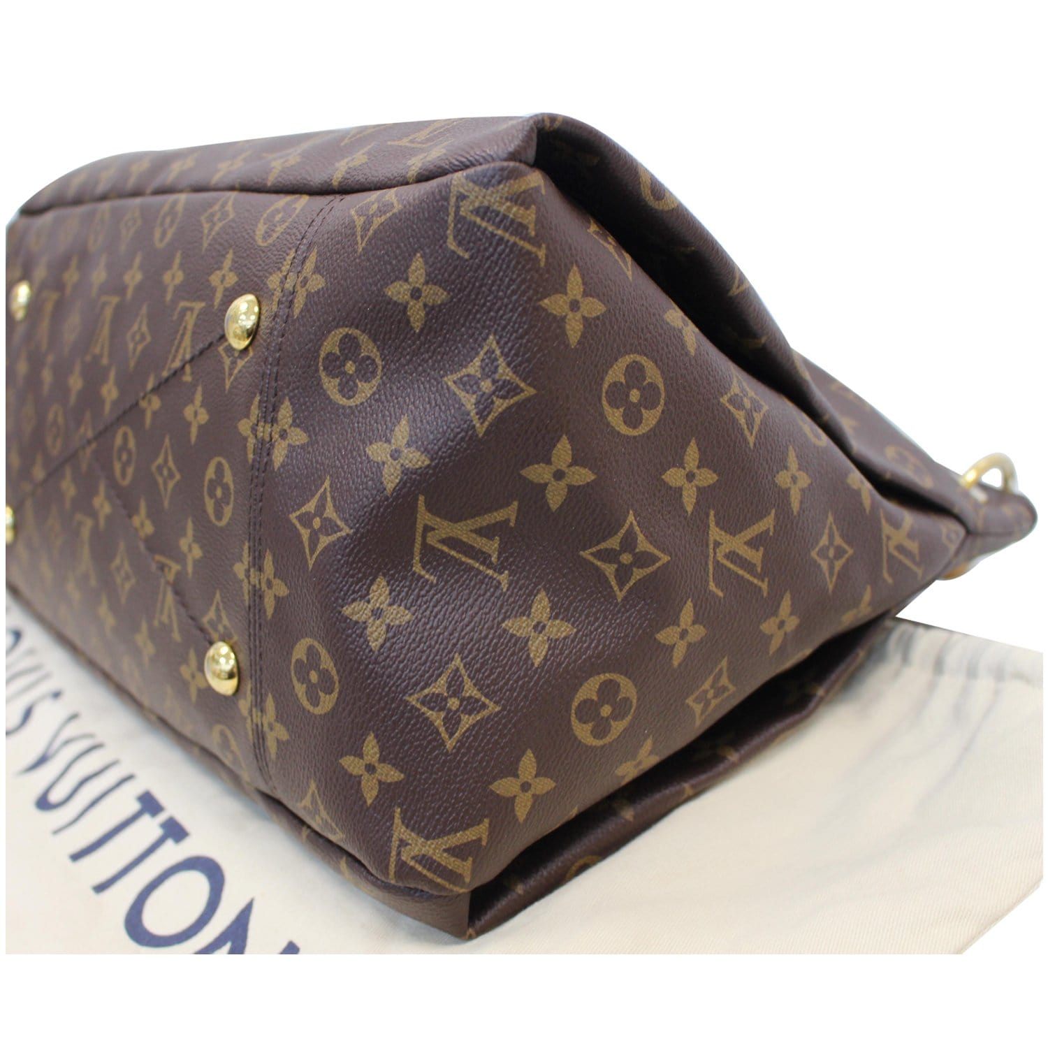 Artsy handbag Louis Vuitton Brown in Synthetic - 37291381