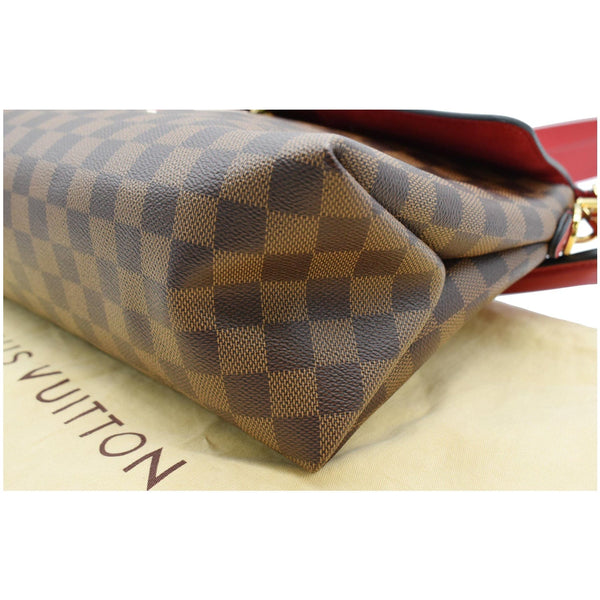 LOUIS VUITTON Beaubourg MM Damier Ebene Shoulder Bag Brown - Final Sale