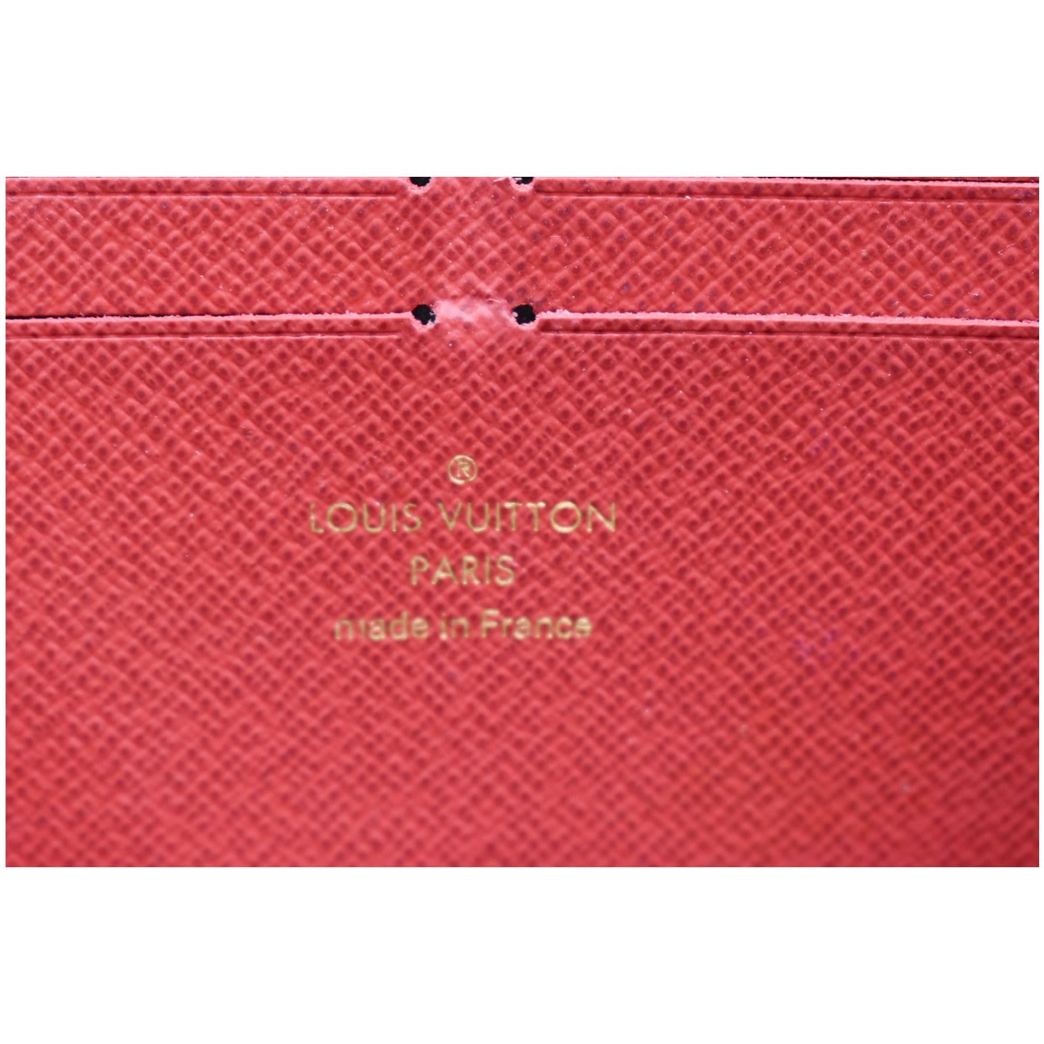 Date Code & Stamp] Louis Vuitton Damier Ebene Clemence Zippy Long