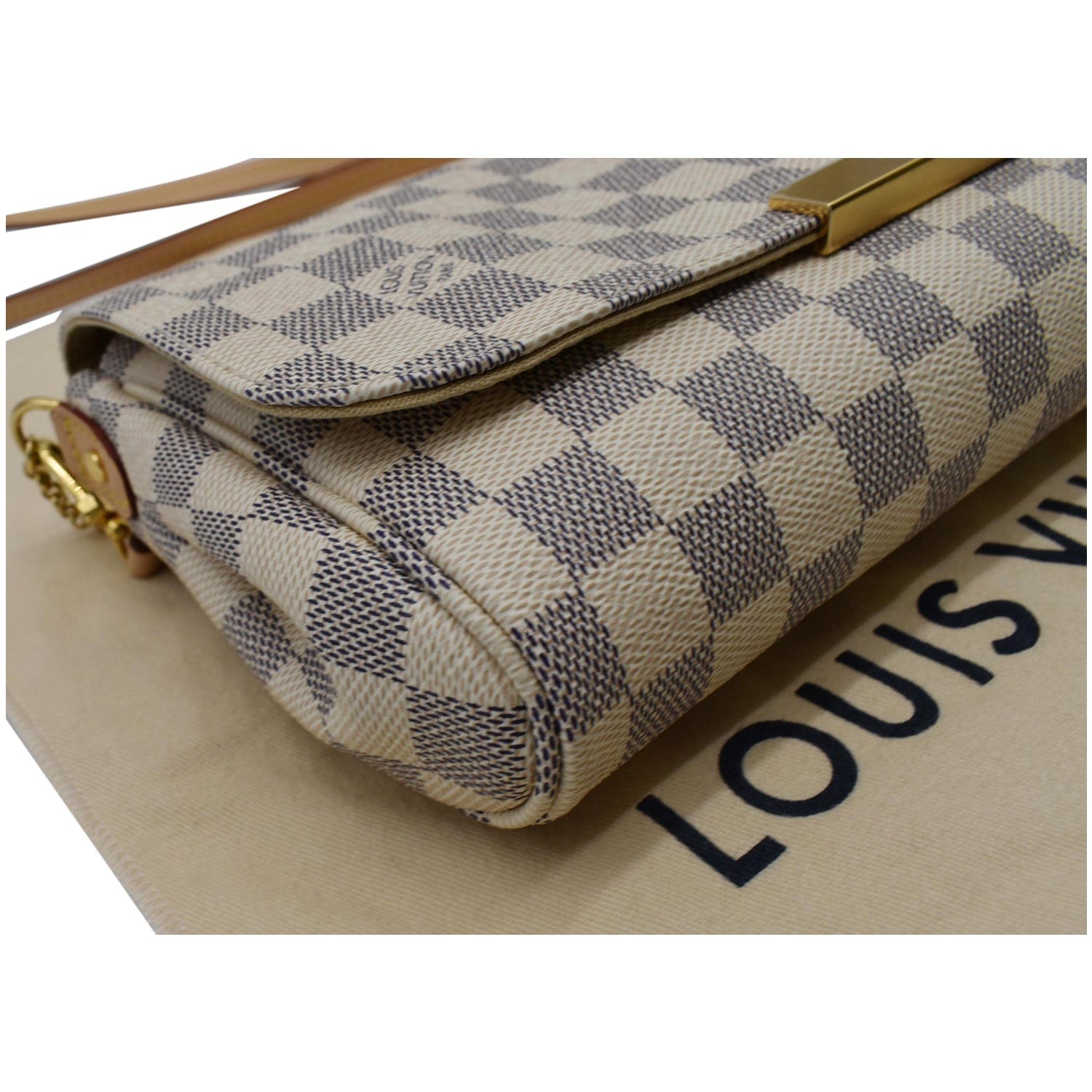 Louis Vuitton Damier Azur Favorite Crossbody MM - A World Of Goods For You,  LLC