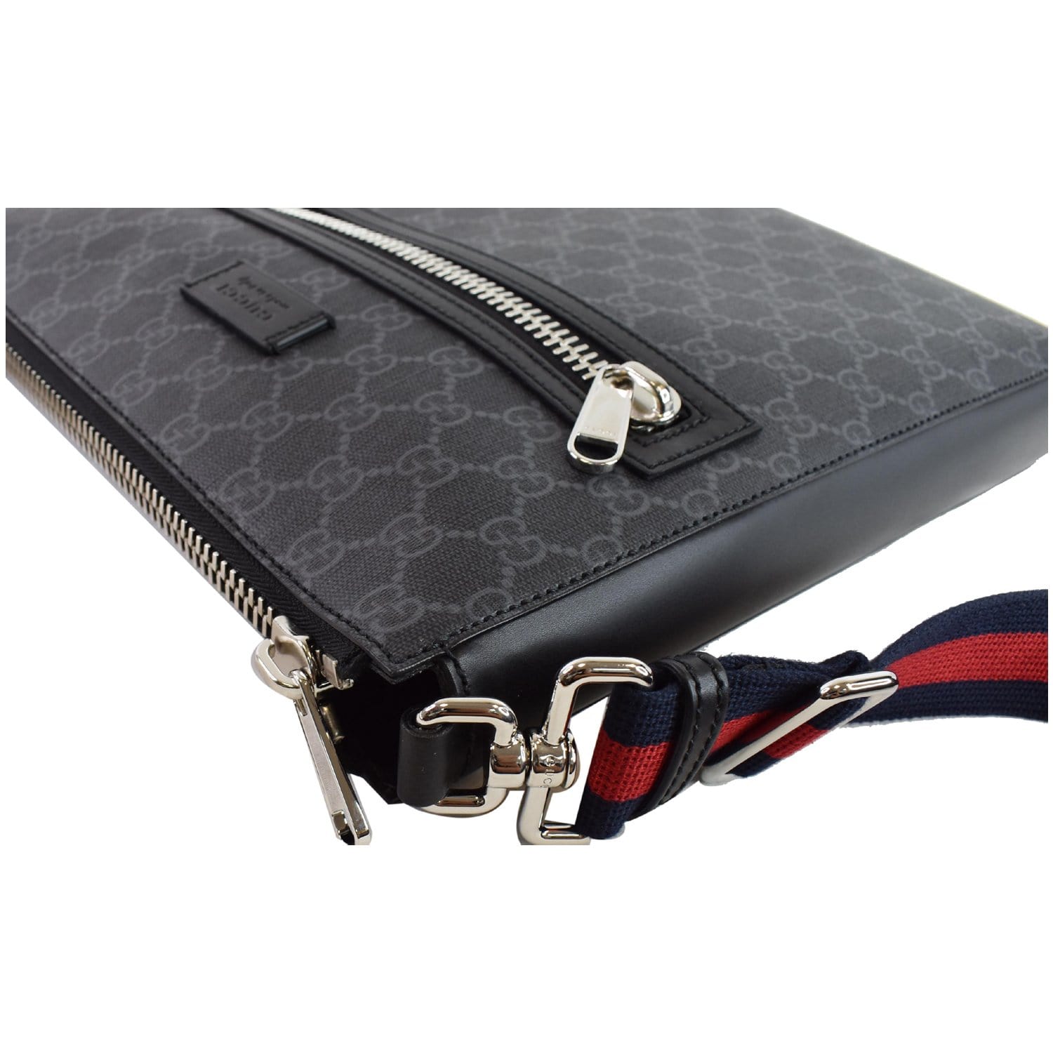Gucci GG Supreme Black Flap Messenger Bag – Chicago Pawners & Jewelers