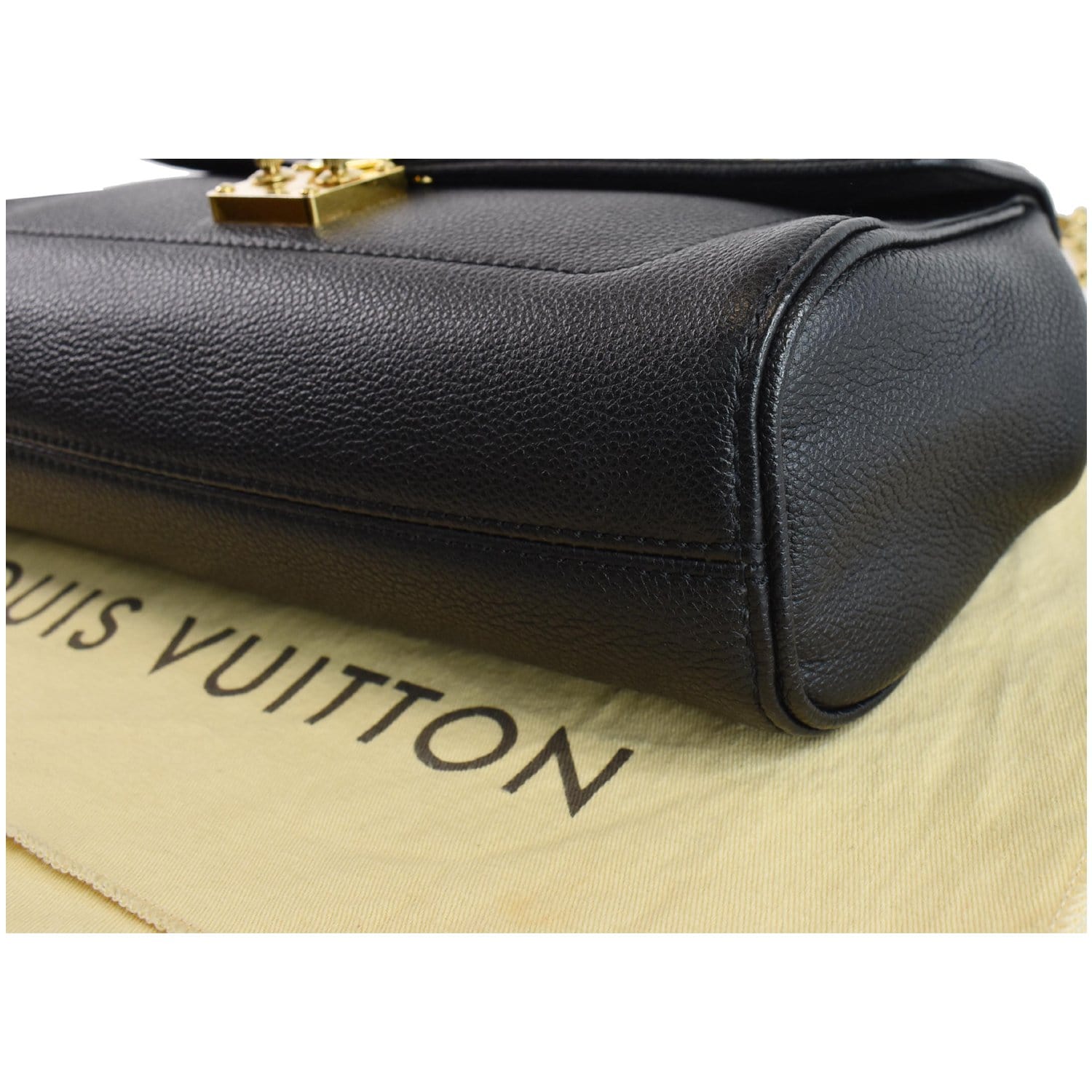 Louis Vuitton Saint Germain MM Black Leather ref.28131 - Joli Closet