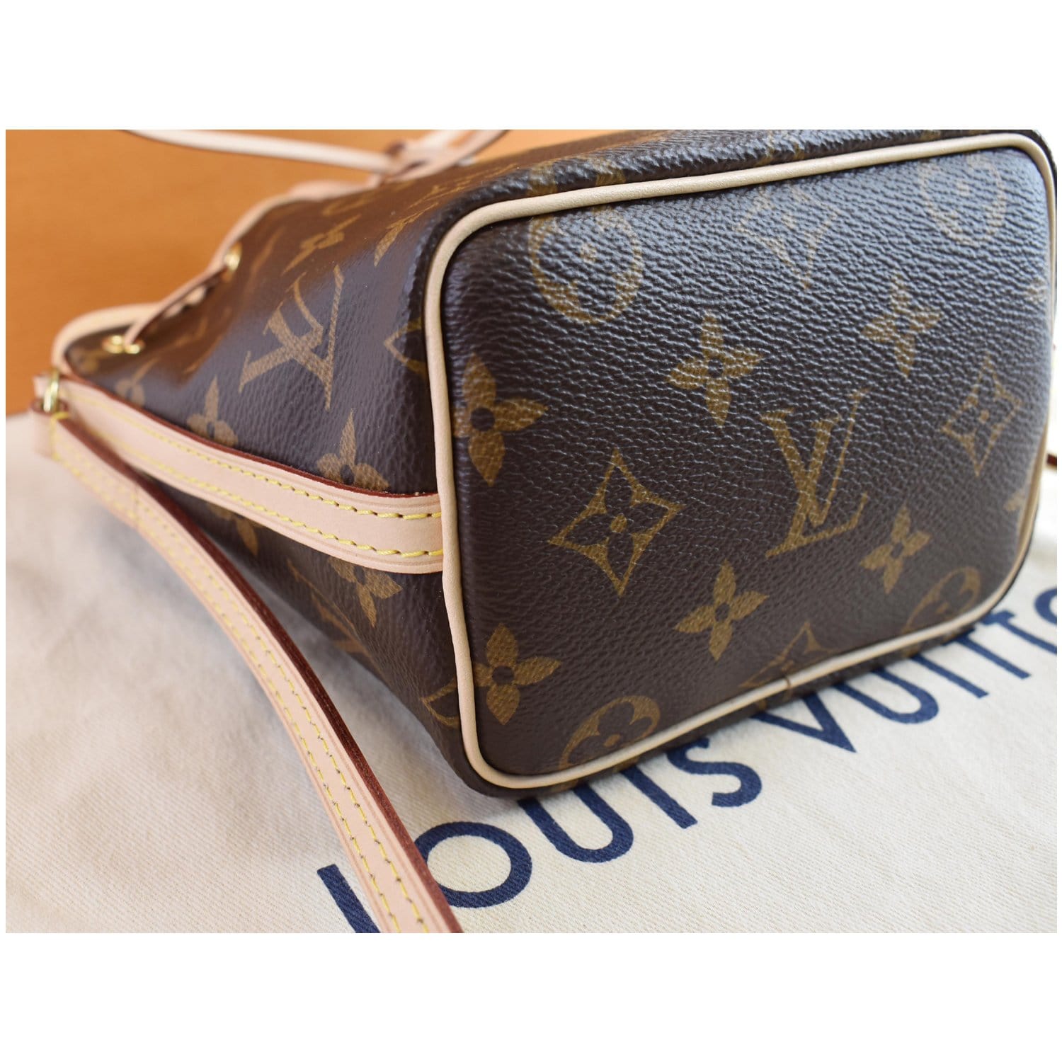 Found by Fred Segal - Women's Louis Vuitton Nano Noe Bag | Color: Brown | Size: 5 x 4.75 x 4.75