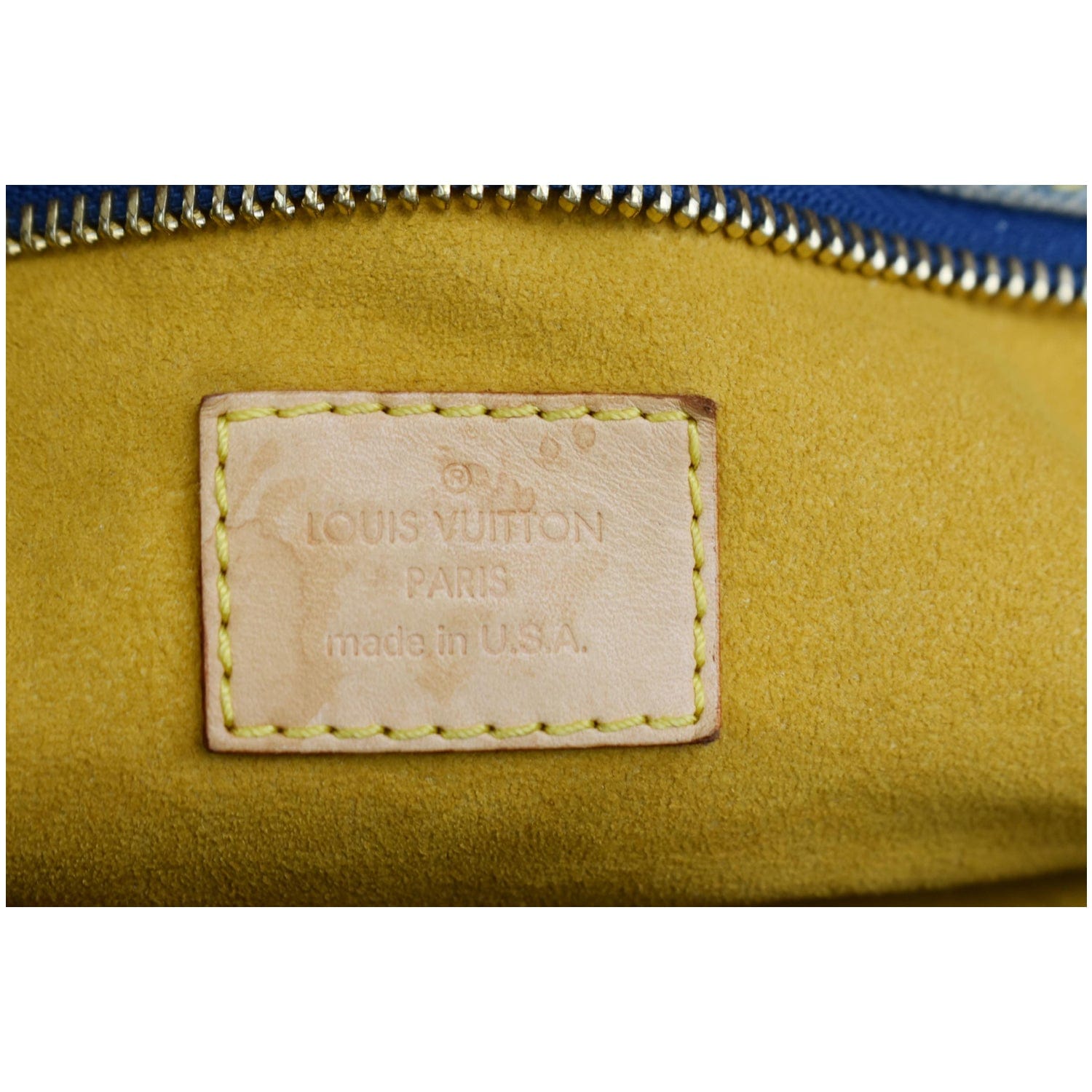 Buy LOUIS VUITTON 2007 Pre-owned Monogram Denim Belt Bag - Blue At 10% Off
