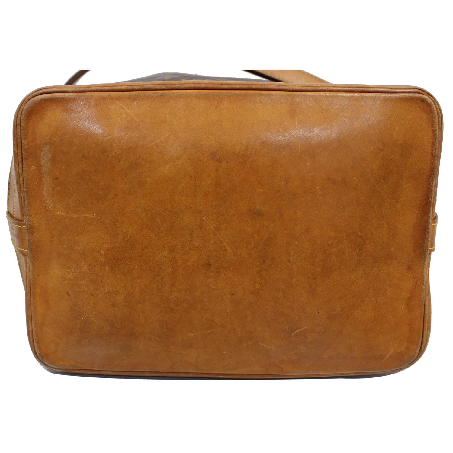 Nano noé cloth handbag Louis Vuitton Brown in Cloth - 25261581