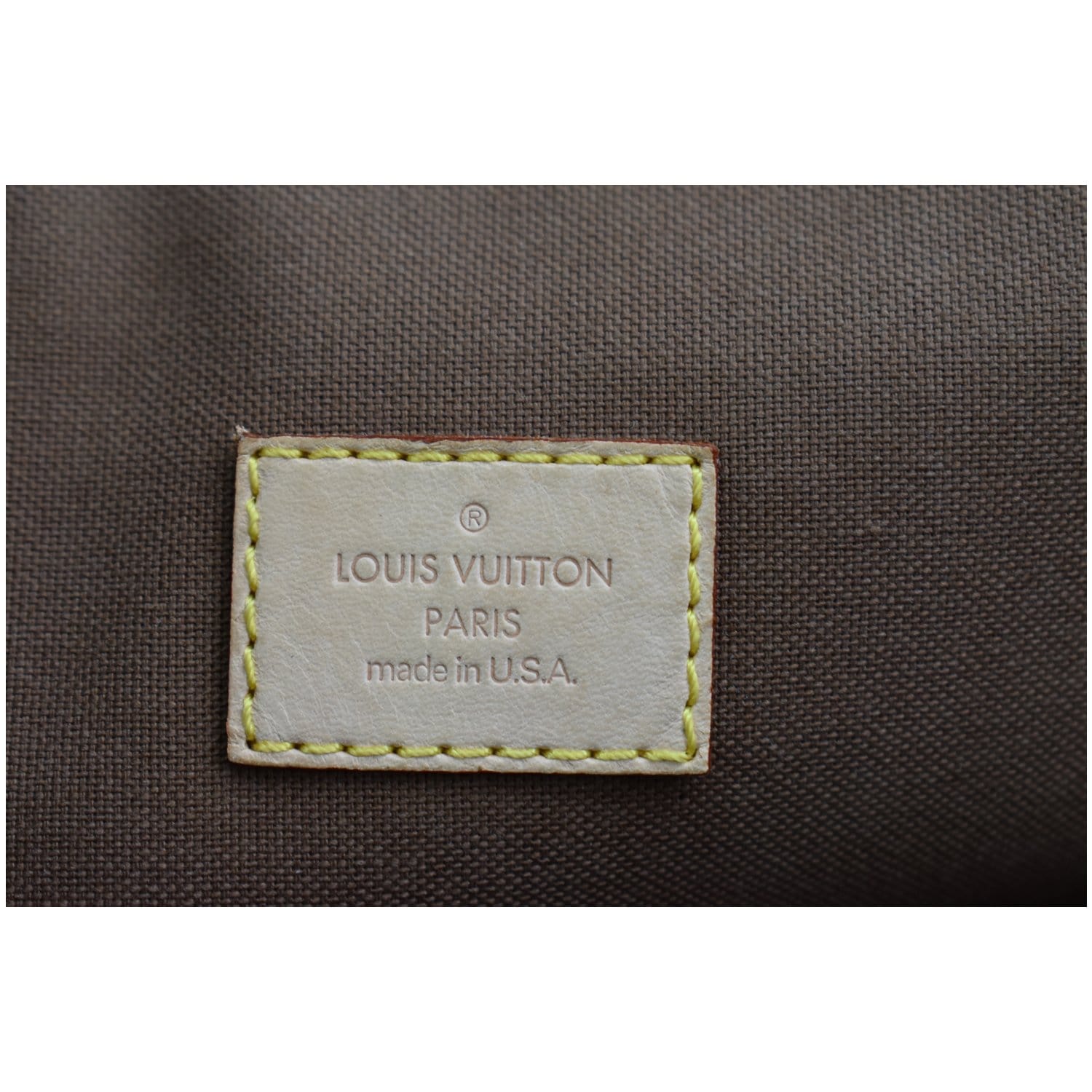 Auth LOUIS VUITTON Lockit M40102 Monogram TH0056 Handbag Monogram Canvas