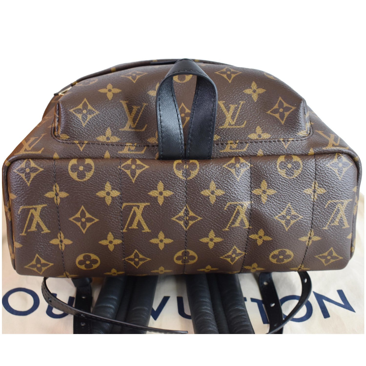 Palm springs leather backpack Louis Vuitton Brown in Leather - 36365123