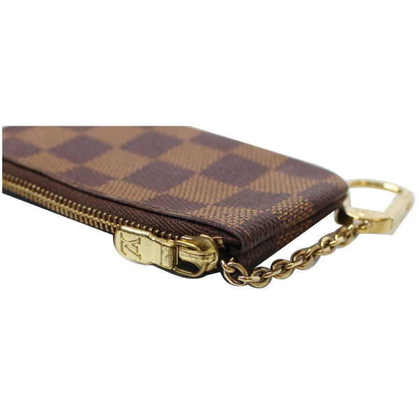 used Louis Vuitton Key Coin Pouch Damier Ebene