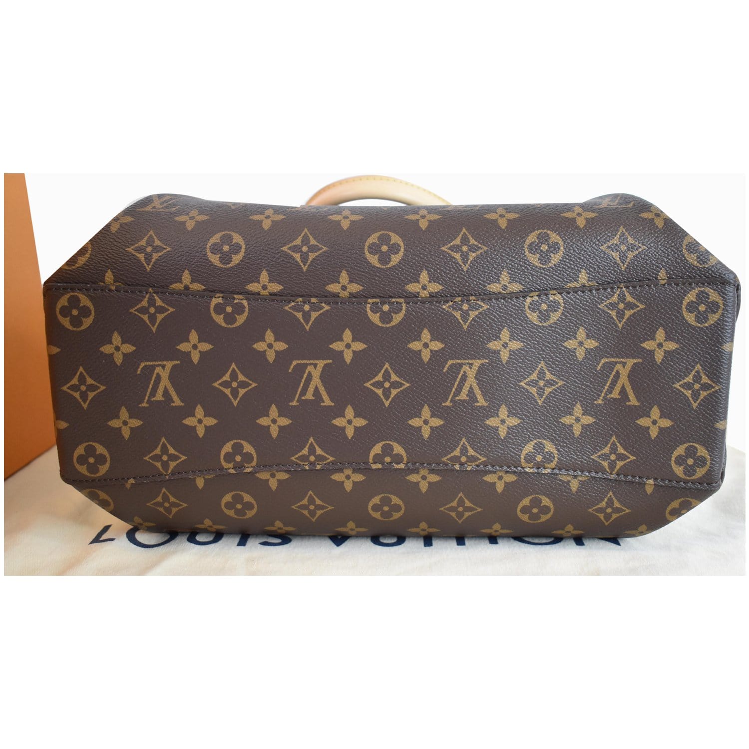 Louis Vuitton Rivoli Handbag Monogram Canvas PM Brown 226050203