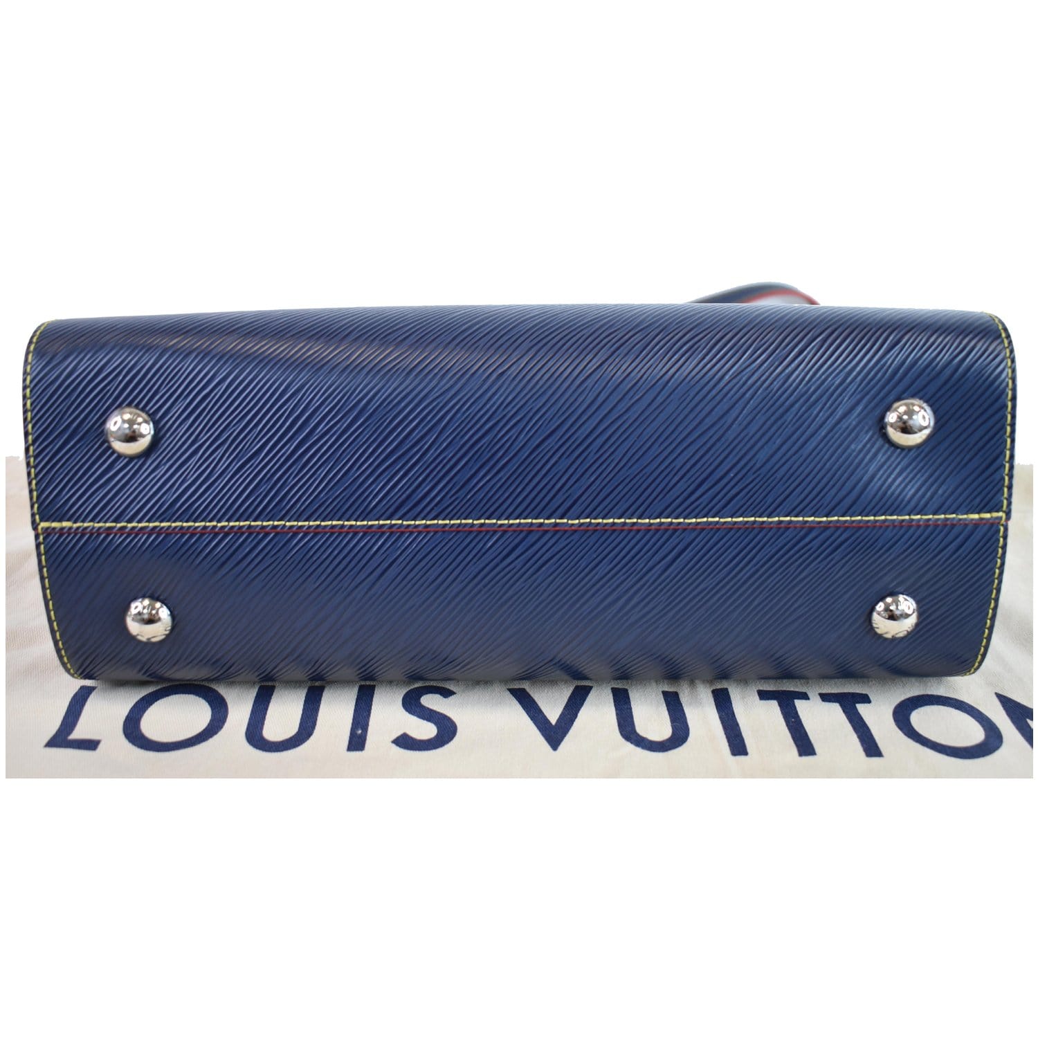 Louis Vuitton Epi Twist Tote Indigo 328649