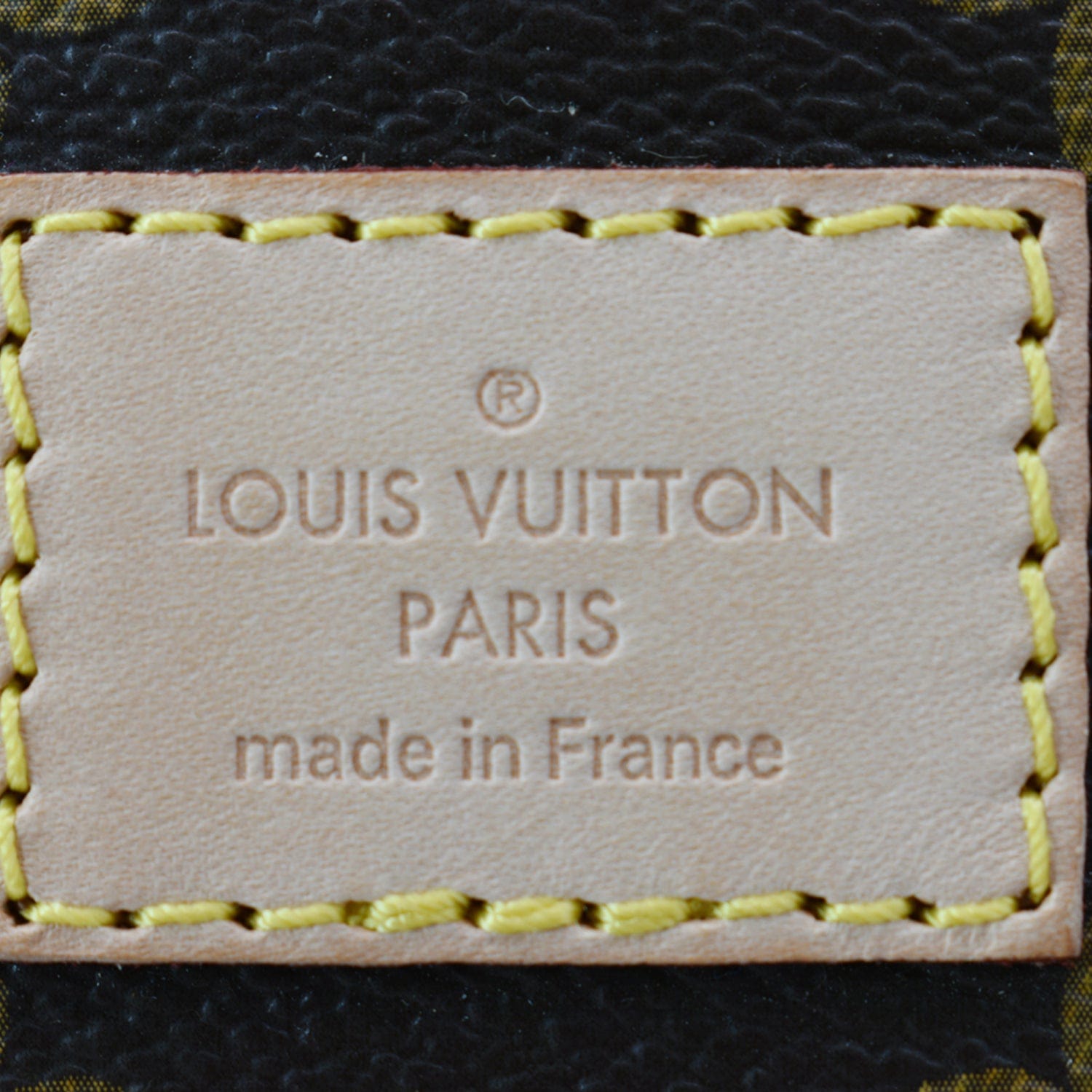 Coated Canvas Louis Vuitton Saumur 30 Brown Leather ref.926324 - Joli Closet