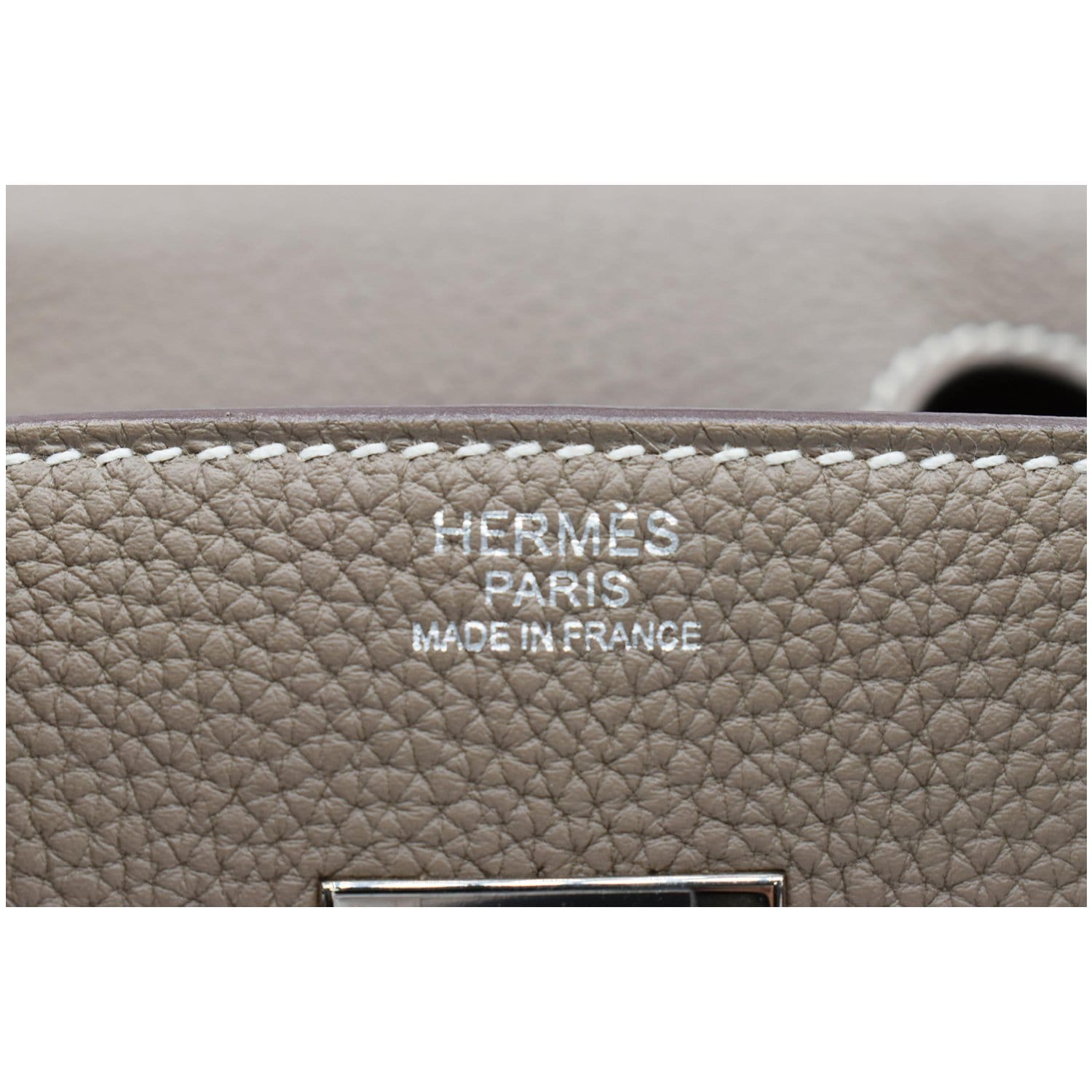 Hermes JPG Shoulder Birkin Etoupe Togo Leather