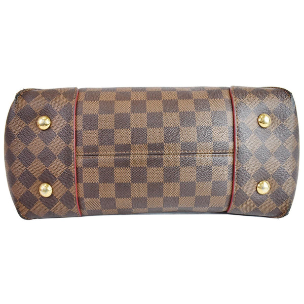 LOUIS VUITTON Caissa Damier Ebene Hobo Bag Brown