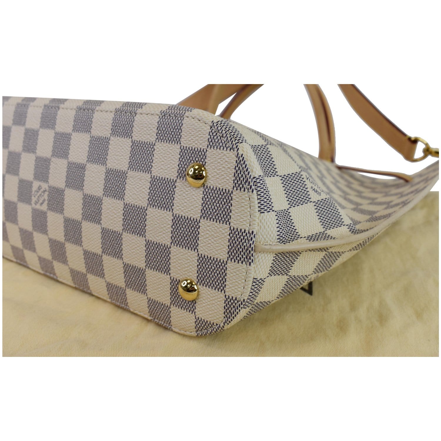 Girolata cloth handbag Louis Vuitton White in Cloth - 35903473