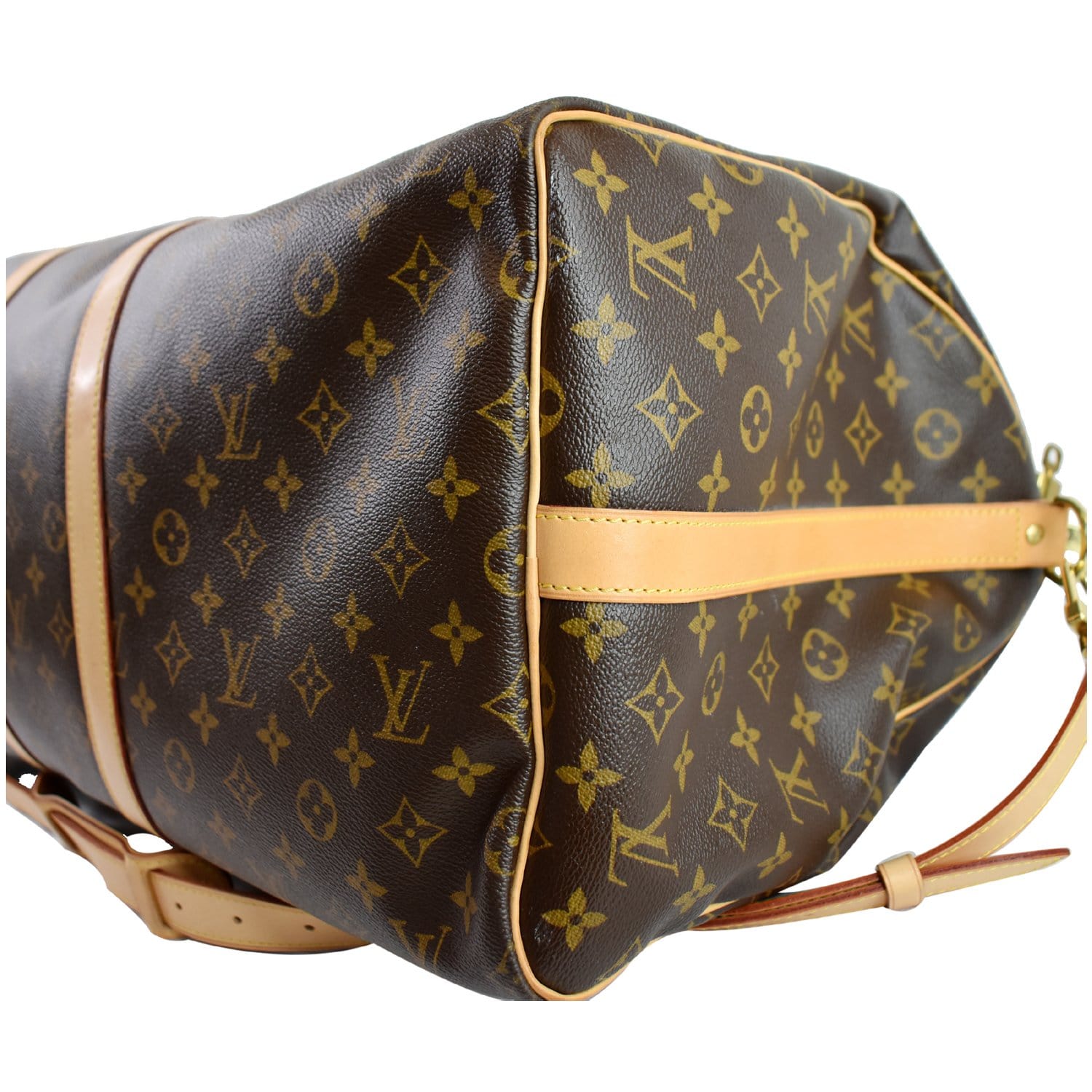 Louis Vuitton Keepall Bandouliere 55 Canvas Travel Bag