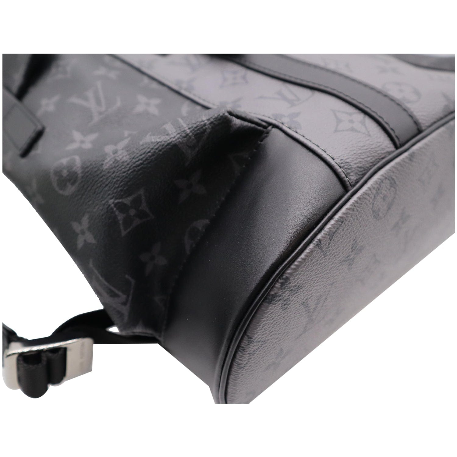 Louis Vuitton Christopher Backpack Reverse Monogram Eclipse Canvas PM Black  128385324