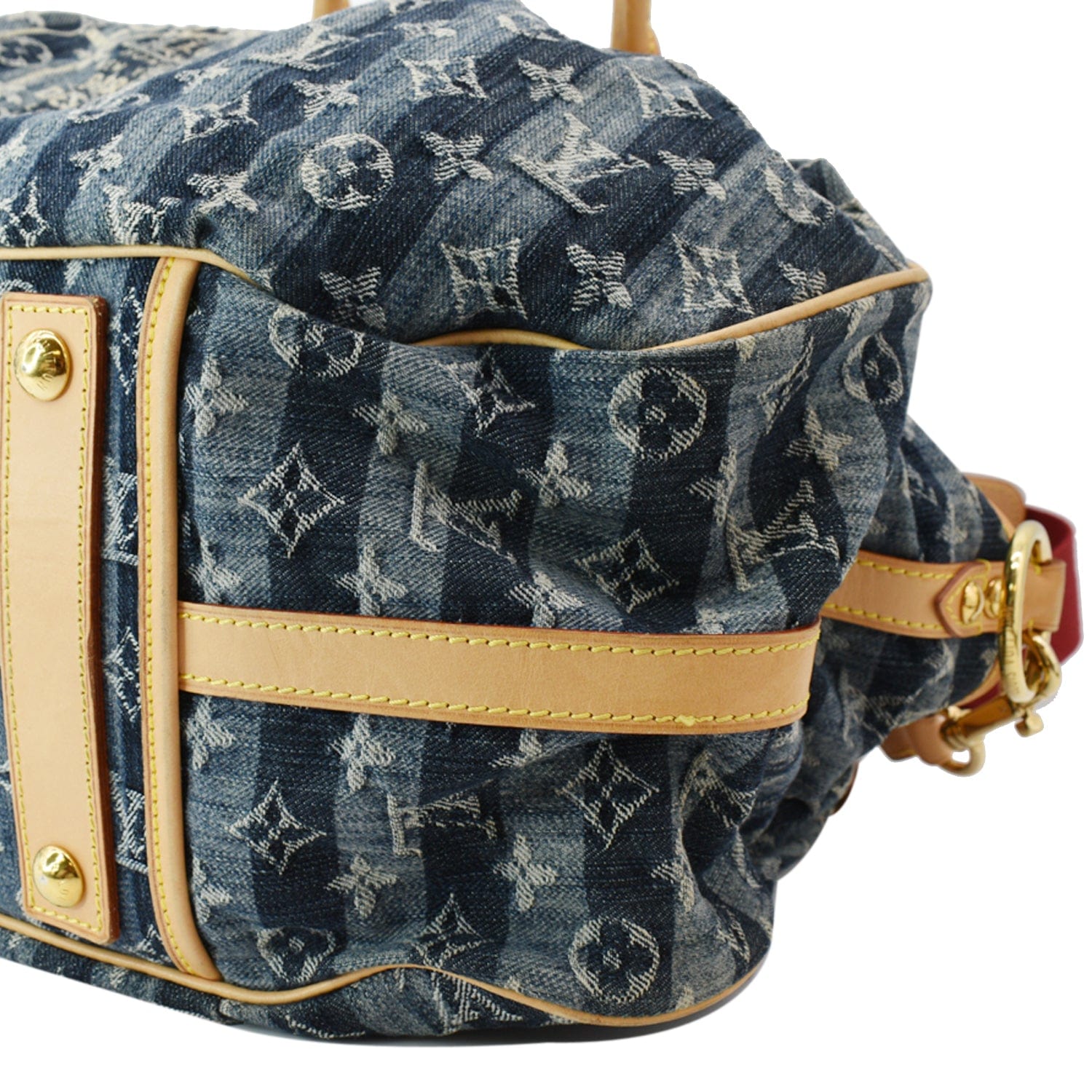 Louis Vuitton Cabas Raye Limited Edition Denim GM at 1stDibs