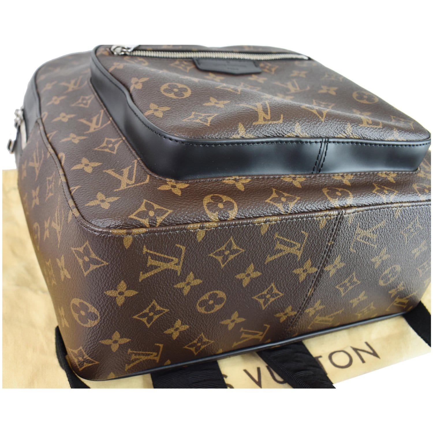 Bags, Nwot Louis Vuitton Dupe Set Canvas Tote Bag Pouch Mini Backpack