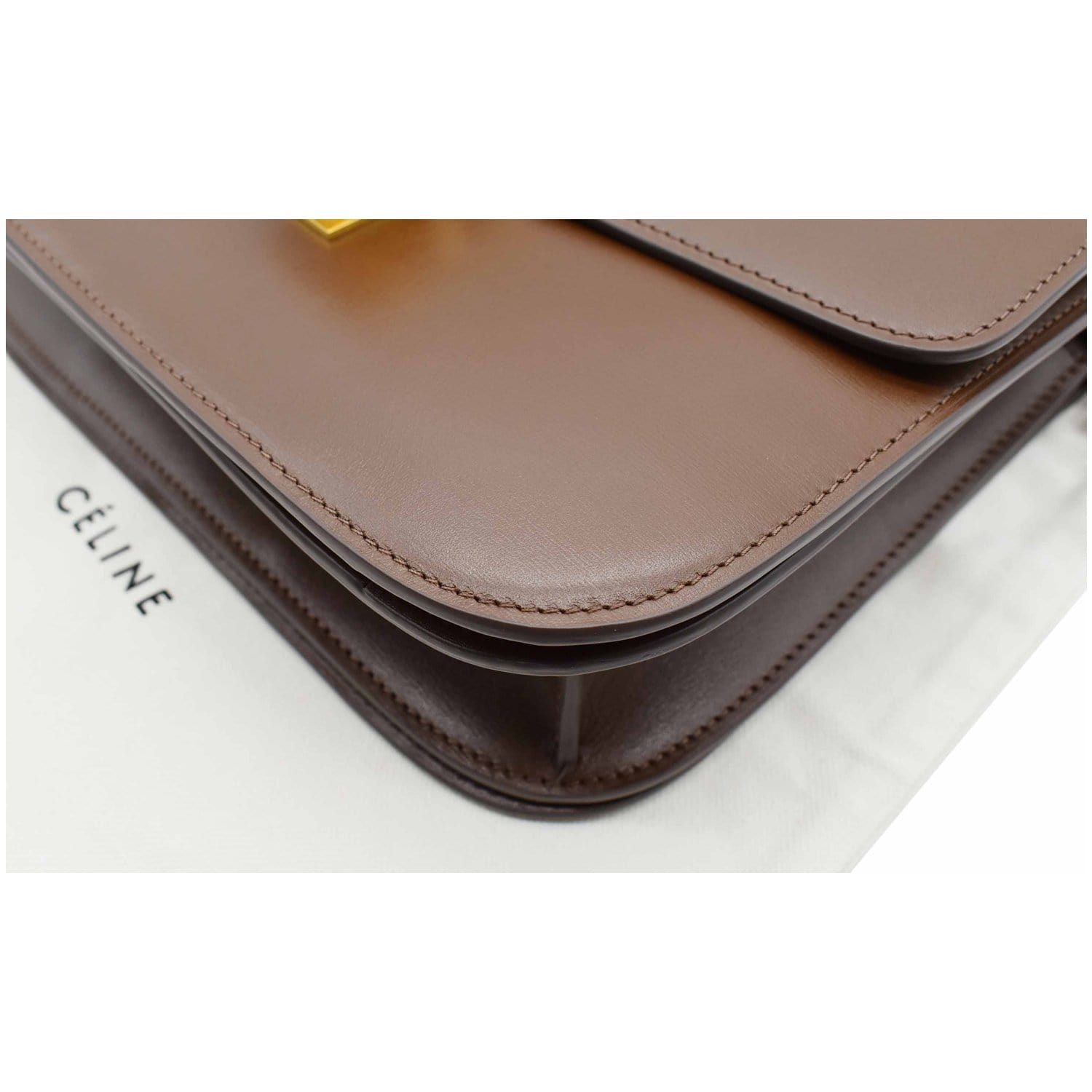 All soft leather crossbody bag Celine Brown in Leather - 34705591